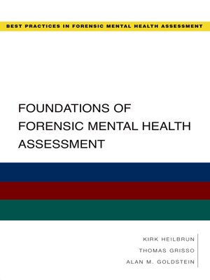 cover image of Foundations of Forensic Mental Health Assessment